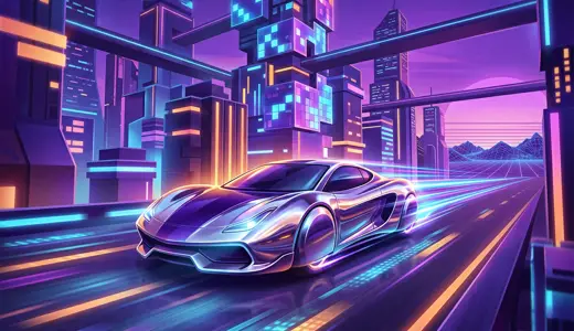 Key art for Neon Drift