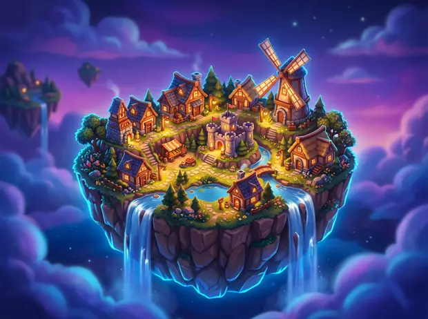 Key art for Tiny Kingdom